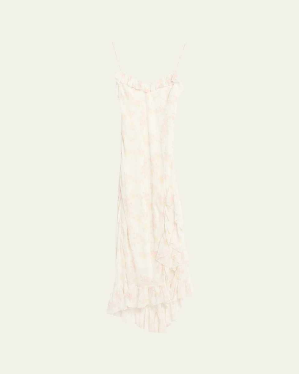 Selliot Ruffle-Trim Maxi Dress